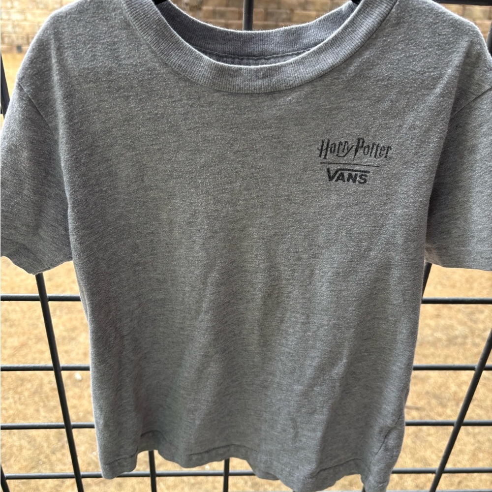 Vans Gray Harry Potter Logo Short Sleeve Tee